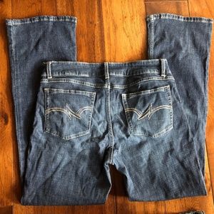 2 Pairs of Wrangler Essential Bootcut Jeans - size 11x32  - Like New